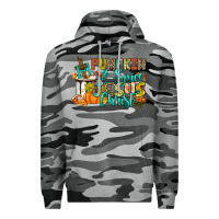 Slate Camo Pumpkin spice and Jesus Christ Premium Hoodie - RanaPortraitStore