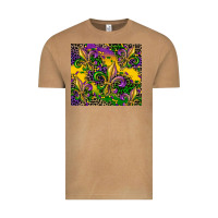 Vintage Camel mardi gras fleur de lis Vintage Tee - CowGirlArtShop