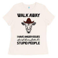 Bone trusting people turned me into the heifer i am tod  black Ladies Tee - Bettercallsaul