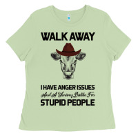 Matcha trusting people turned me into the heifer i am tod  black Ladies Tee - Bettercallsaul