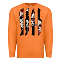 Carrot knives horror movie friday halloween horror ghost Premium Sweatshirt - trangStudio