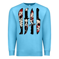 Knives Horror Movie Friday Halloween Horror Ghost Premium Sweatshirt | Teevron