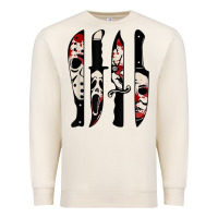 Sandshell knives horror movie friday halloween horror ghost Premium Sweatshirt - trangStudio