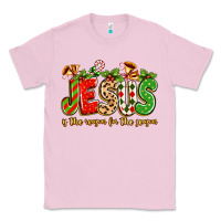 Bubblegum Pink jesus is the reason for the season Classic Tee - texasbilliewilder