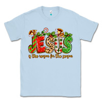 Dusty Blue jesus is the reason for the season Classic Tee - texasbilliewilder