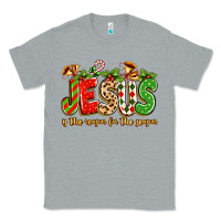 Heather Grey jesus is the reason for the season Classic Tee - texasbilliewilder