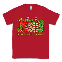 Red jesus is the reason for the season Classic Tee - texasbilliewilder