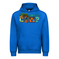 Cobalt born to camp with guitar Urban Hoodie - AdoDesignShop