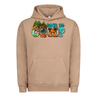Pigment Burro born to camp with guitar Urban Hoodie - AdoDesignShop