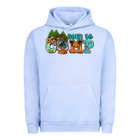 Pigment Grape Ice born to camp with guitar Urban Hoodie - AdoDesignShop