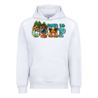 White born to camp with guitar Urban Hoodie - AdoDesignShop