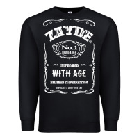 Black Mens Vintage Zayde Hebrew Yiddish Grandfather Premium Sweatshirt - trangStudio