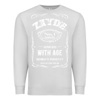 Dove Grey Mens Vintage Zayde Hebrew Yiddish Grandfather Premium Sweatshirt - trangStudio
