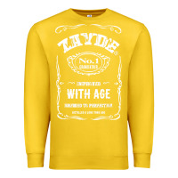 Lemon Mens Vintage Zayde Hebrew Yiddish Grandfather Premium Sweatshirt - trangStudio