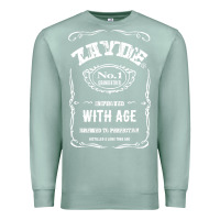 Seafoam Mens Vintage Zayde Hebrew Yiddish Grandfather Premium Sweatshirt - trangStudio