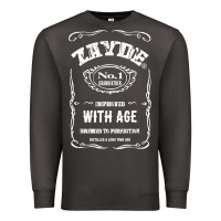 Smoke Mens Vintage Zayde Hebrew Yiddish Grandfather Premium Sweatshirt - trangStudio