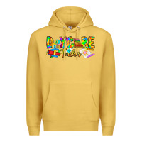 Antique Gold daycare teacher Premium Hoodie - CowhideDigitalArt