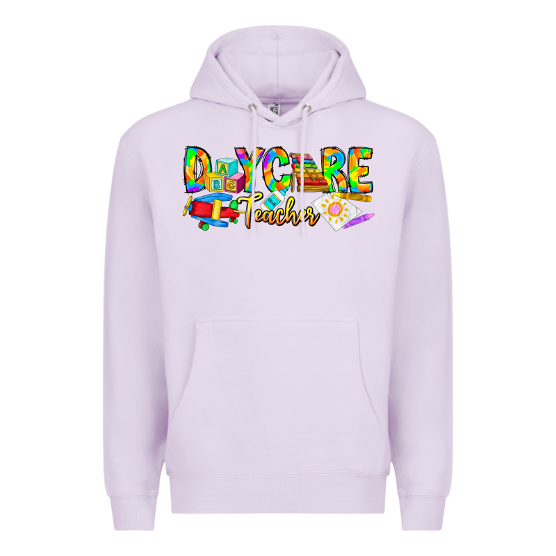 Daycare Teacher Premium Hoodie by CowhideDigitalArt | Teevron