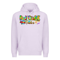 Lilac daycare teacher Premium Hoodie - CowhideDigitalArt