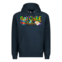 Navy daycare teacher Premium Hoodie - CowhideDigitalArt