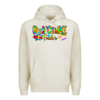 Oatmeal Heather daycare teacher Premium Hoodie - CowhideDigitalArt