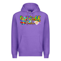 Purple daycare teacher Premium Hoodie - CowhideDigitalArt