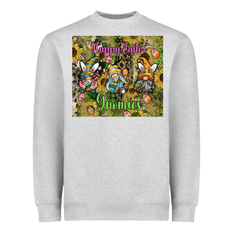 Easter Gnome Celebration Heavyweight Sweatshirt by CowhideDigitalArt | Teevron