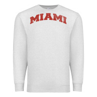 Oatmeal Heather Miami Ohio Classic Athletic Sports Distressed Premium Sweatshirt - trangStudio