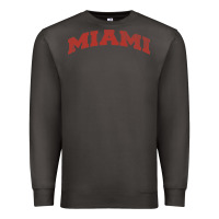 Smoke Miami Ohio Classic Athletic Sports Distressed Premium Sweatshirt - trangStudio