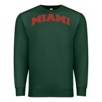 Sports Green Miami Ohio Classic Athletic Sports Distressed Premium Sweatshirt - trangStudio
