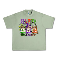 Oil Green happy halloween jars Urban Heavy Tee - CowGirlArtShop