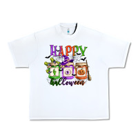 White happy halloween jars Urban Heavy Tee - CowGirlArtShop