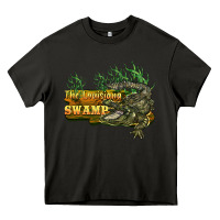 Asphalt the louisiana swamp Heavy Core Tee - BarkalooDesign