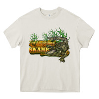 Cream the louisiana swamp Heavy Core Tee - BarkalooDesign