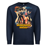 Navy Switchblade Sisters GIFT Premium Sweatshirt - trangStudio