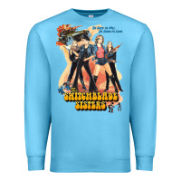 Ocean Blue Switchblade Sisters GIFT Premium Sweatshirt - trangStudio