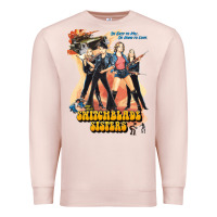 Pale Pink Switchblade Sisters GIFT Premium Sweatshirt - trangStudio