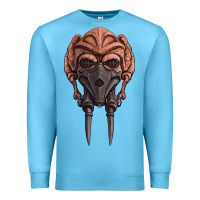 Ocean Blue Plo Koon Premium Sweatshirt - trangStudio