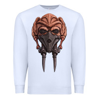 White Plo Koon Premium Sweatshirt - trangStudio