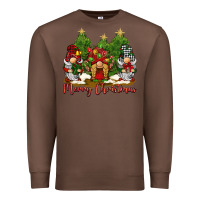 Chestnut merry christmas gnomies Premium Sweatshirt - BarkalooDesign