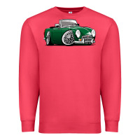 Cardinal MG MGB roadster personalized caricature YOK94J family Premium Sweatshirt - trangStudio
