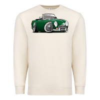 Sandshell MG MGB roadster personalized caricature YOK94J family Premium Sweatshirt - trangStudio