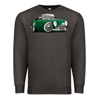 Smoke MG MGB roadster personalized caricature YOK94J family Premium Sweatshirt - trangStudio