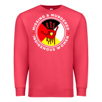 Cardinal MMIW Missing & Murdered Indigenous Women Medicine wheel mmiw Premium Sweatshirt - trangStudio