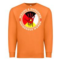 Carrot MMIW Missing & Murdered Indigenous Women Medicine wheel mmiw Premium Sweatshirt - trangStudio