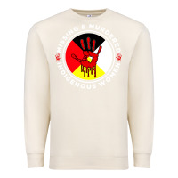 Sandshell MMIW Missing & Murdered Indigenous Women Medicine wheel mmiw Premium Sweatshirt - trangStudio