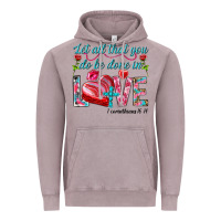 Vintage Zinc Let all that you do be done in love 1 corinthians Vintage Hoodie - HowdyJamesFarm