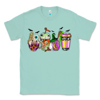 Halloween Coffee Cups Classic Tee | Teevron
