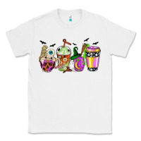 White Halloween coffee cups Classic Tee - NancyCooperArtShop