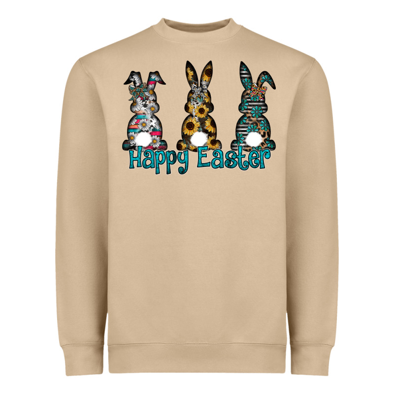 Happy Easter Heavyweight Sweatshirt by CowhideDigitalArt | Teevron